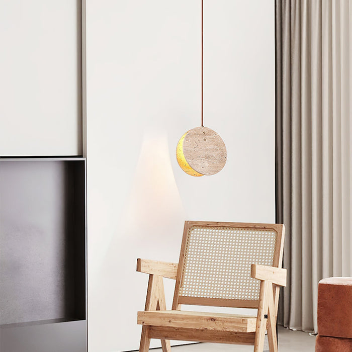 Solstice Stone Pendant Light - Simprolos