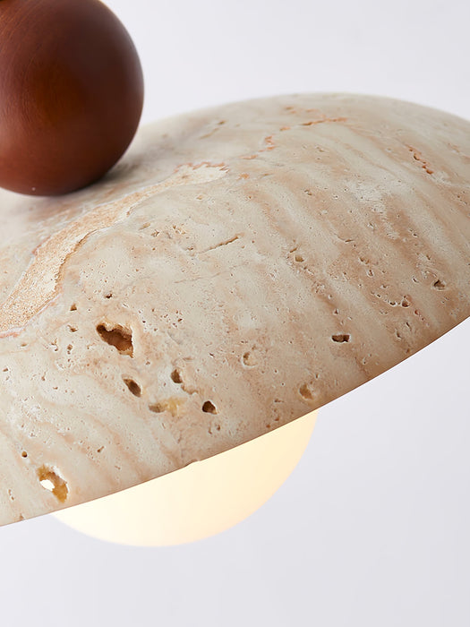 Soluna Travertine Pendant Light - Simprolos