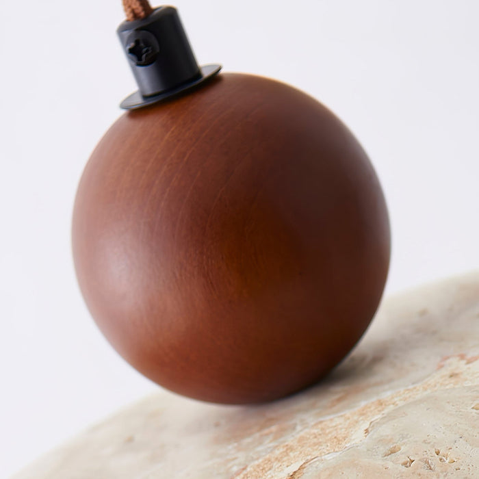 Soluna Travertine Pendant Light - Simprolos