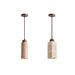 Solvara Travertine Pendant Lamp - Simprolos
