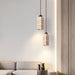 Solvara Travertine Pendant Lamp - Simprolos