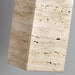Solvara Travertine Pendant Lamp - Simprolos