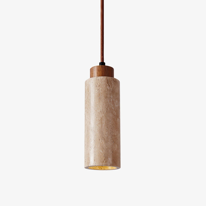 Solvara Travertine Pendant Lamp - Simprolos