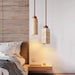 Solvara Travertine Pendant Lamp - Simprolos