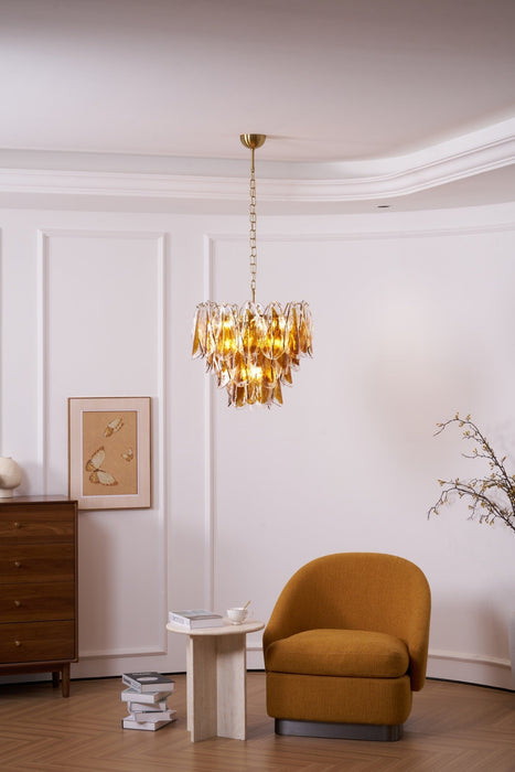 Solviva Glass Chandelier - Simprolos