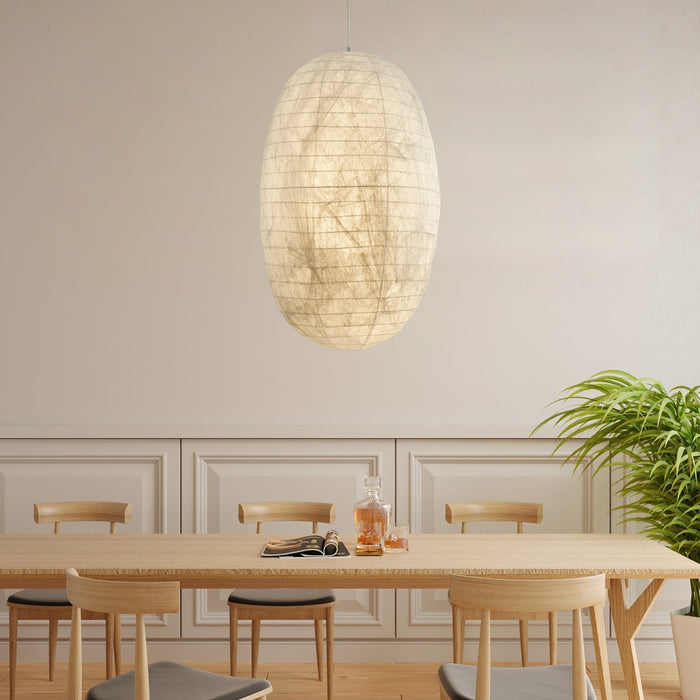 Sophia Silk Pendant Lamp - Simprolos