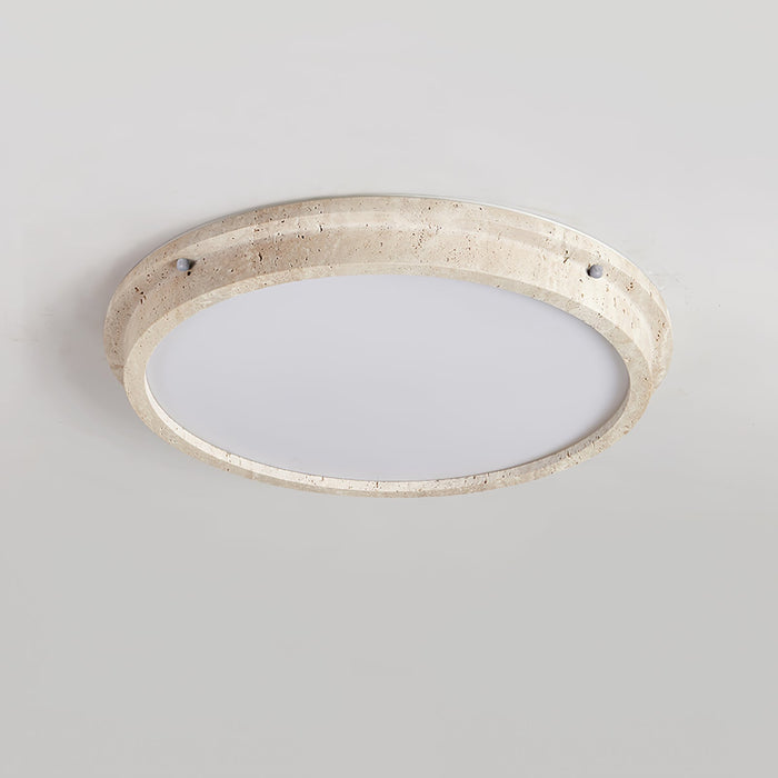 Soren Travertine Ceiling Lamp - Simprolos