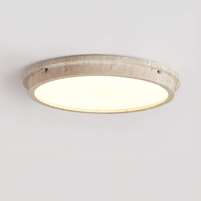 Soren Travertine Ceiling Lamp - Simprolos