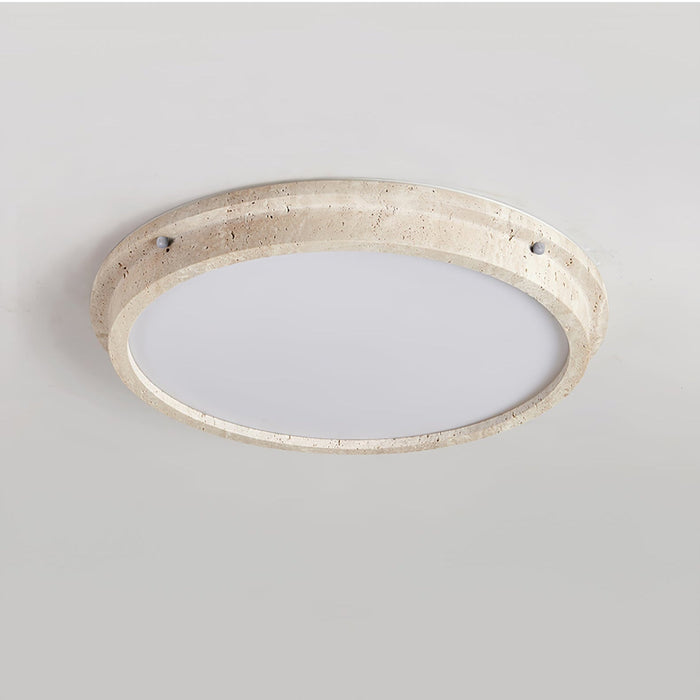 Soren Travertine Ceiling Lamp - Simprolos