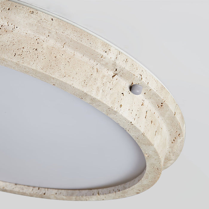 Soren Travertine Ceiling Lamp - Simprolos