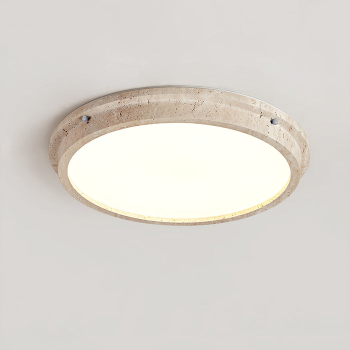Soren Travertine Ceiling Lamp - Simprolos