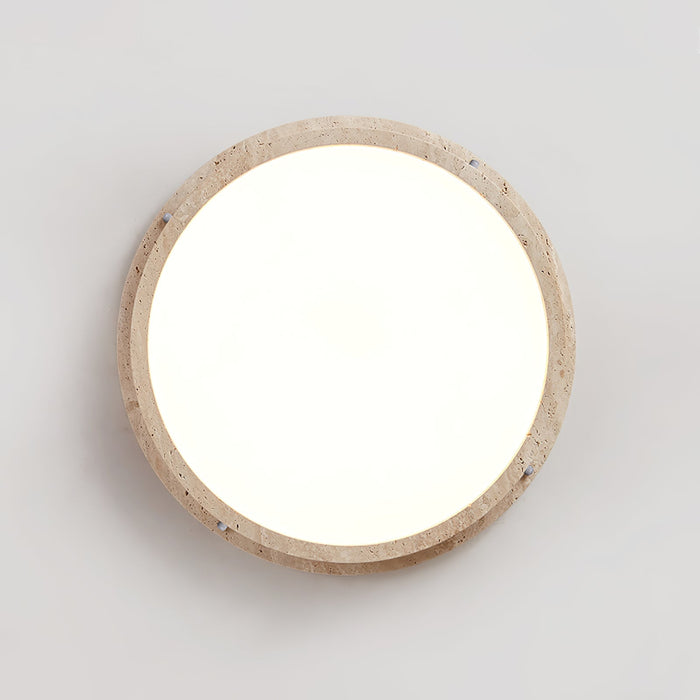 Soren Travertine Ceiling Lamp - Simprolos