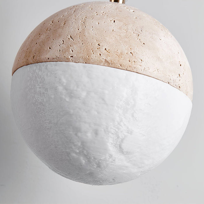 Soren Travertine Pendant Light - Simprolos