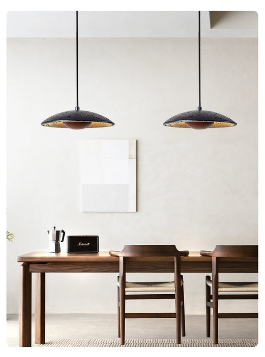 Speckled Saucer Pendant Lamp - Simprolos