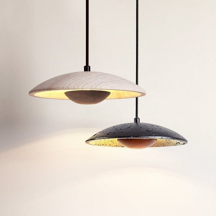 Speckled Saucer Pendant Lamp - Simprolos