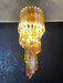 Spiral Prism Glass Chandelier - Simprolos