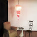 Spiral Prism Glass Chandelier - Simprolos