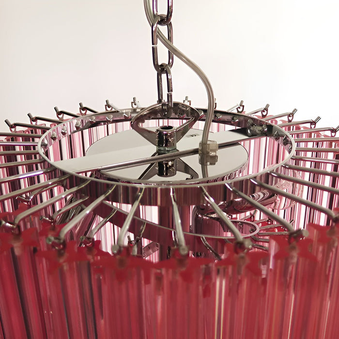 Spiral Prism Glass Chandelier - Simprolos