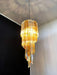 Spiral Prism Glass Chandelier - Simprolos