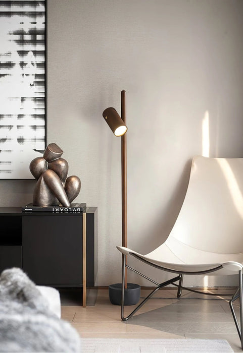 Spotlight Wood Floor Lamp - Simprolos
