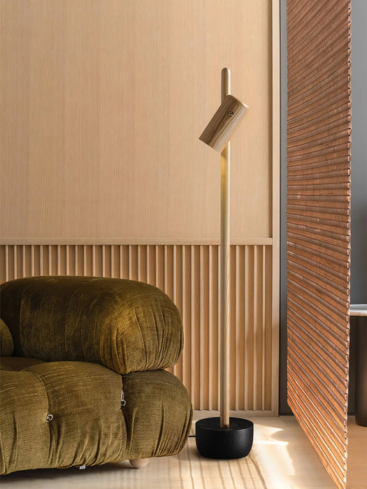 Spotlight Wood Floor Lamp - Simprolos