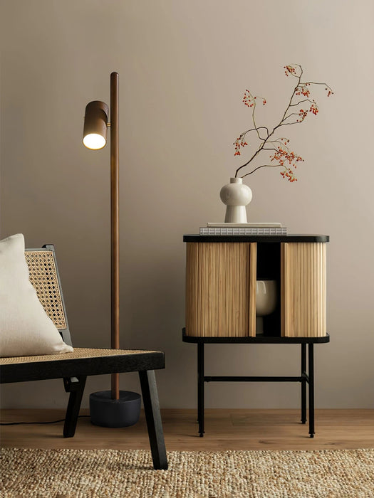 Spotlight Wood Floor Lamp - Simprolos