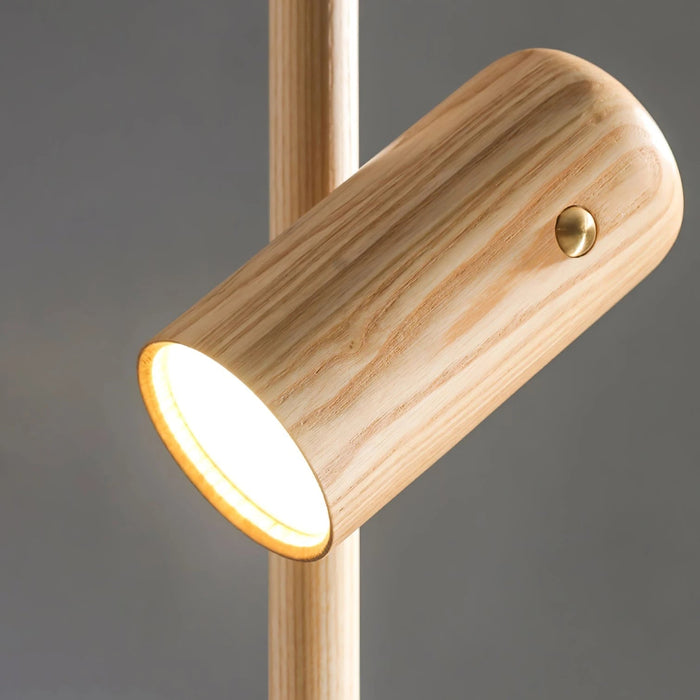Spotlight Wood Floor Lamp - Simprolos