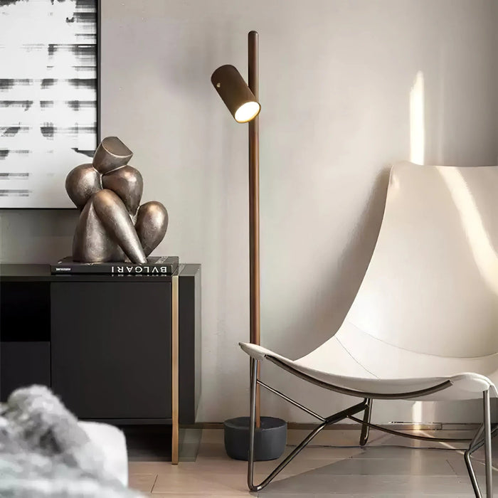 Spotlight Wood Floor Lamp - Simprolos