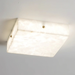 Square Alabaster Ceiling Light - Simprolos