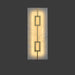 Square Alabaster Wall Lamp - Simprolos