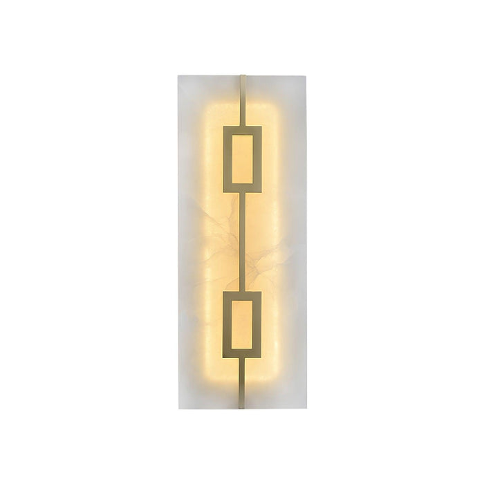 Square Alabaster Wall Lamp - Simprolos