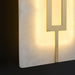 Square Alabaster Wall Lamp - Simprolos