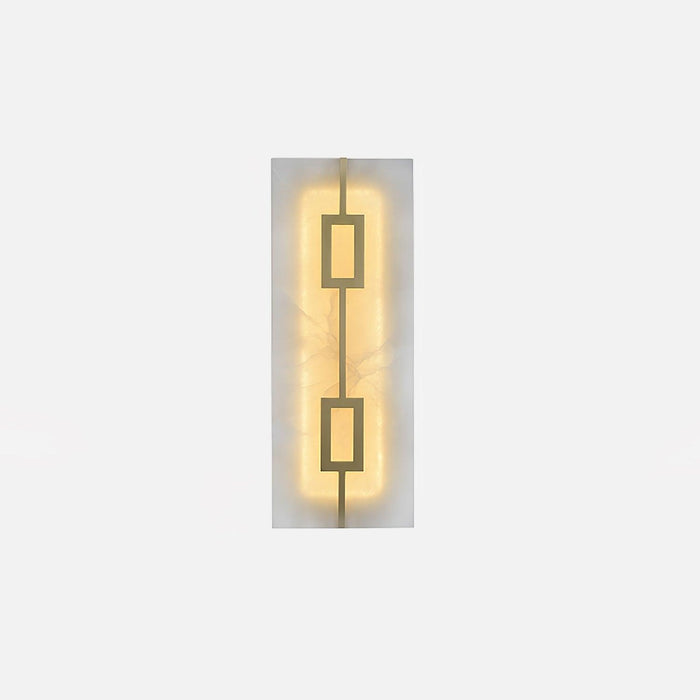 Square Alabaster Wall Lamp - Simprolos