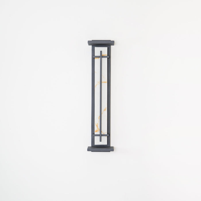 Square Outdoor Alabaster Wall Light - Simprolos