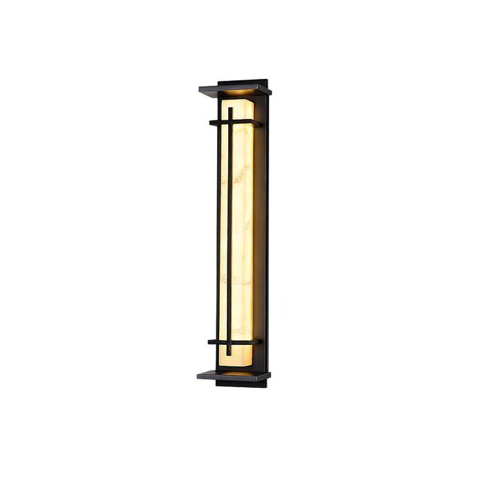 Square Outdoor Alabaster Wall Light - Simprolos