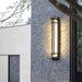 Square Outdoor Alabaster Wall Light - Simprolos