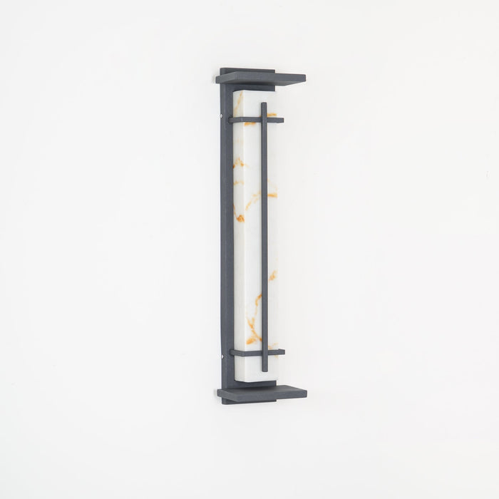 Square Outdoor Alabaster Wall Light - Simprolos