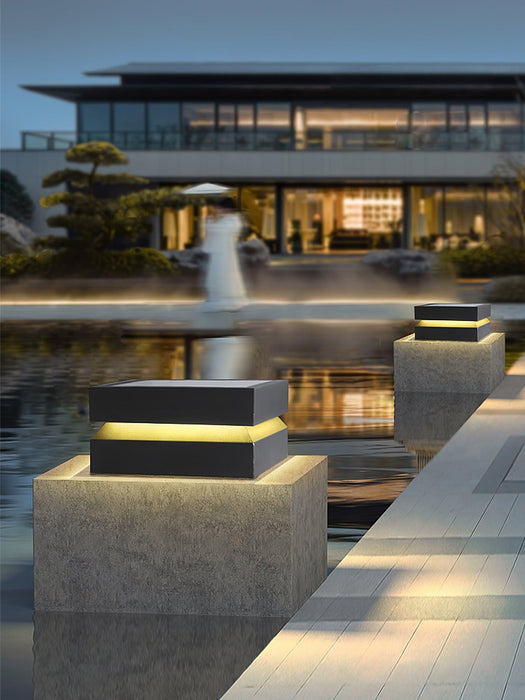 Square Post Outdoor Light - Simprolos