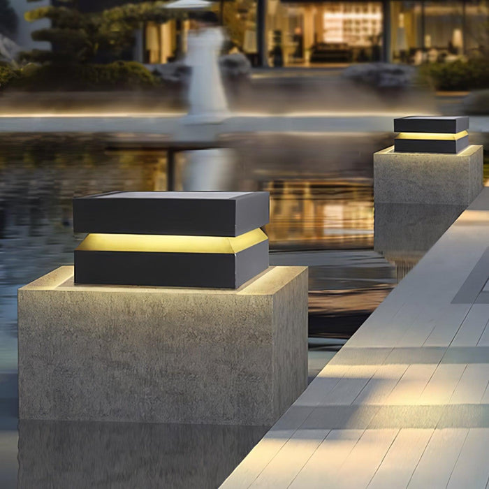 Square Post Outdoor Light - Simprolos