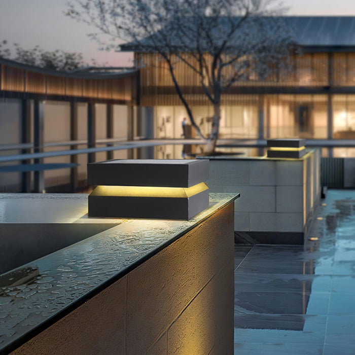 Square Post Outdoor Light - Simprolos