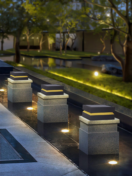 Square Post Outdoor Light - Simprolos