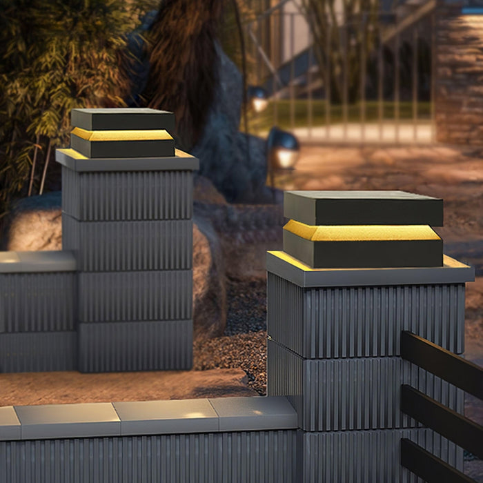 Square Post Outdoor Light - Simprolos