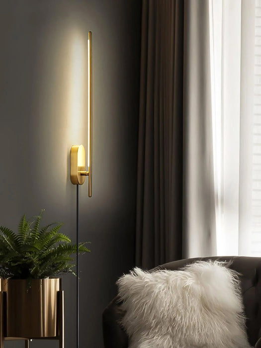 Stick Shaped Plug In Sconce - Simprolos