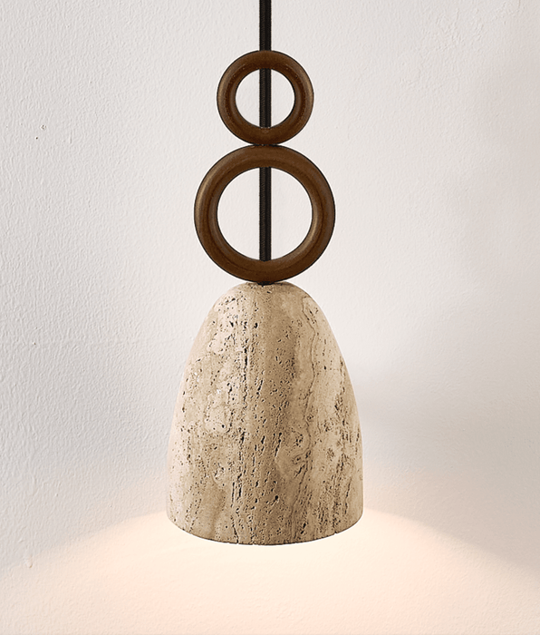 Stone Bell Rings Pendant Light - Simprolos