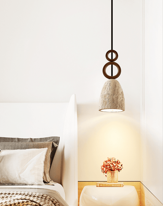 Stone Bell Rings Pendant Light - Simprolos