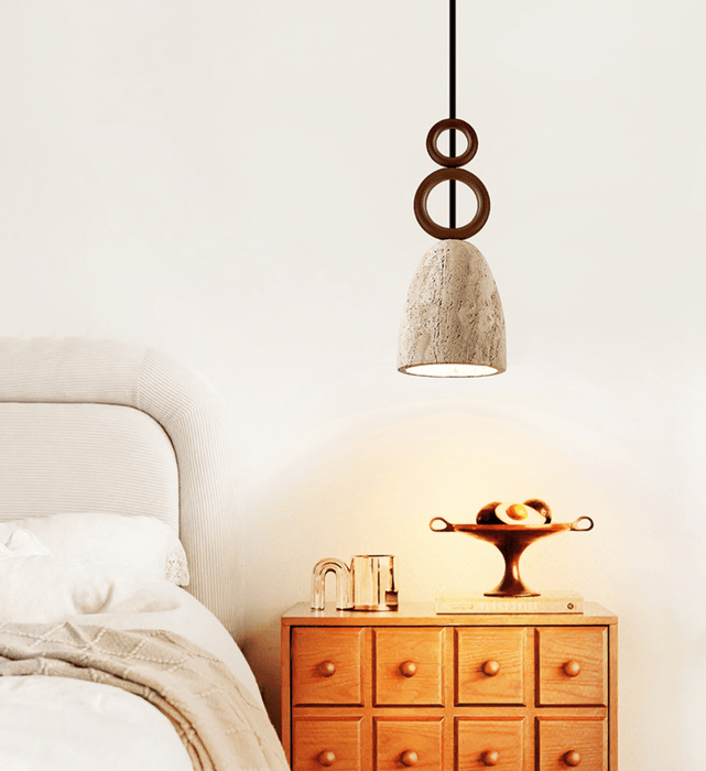 Stone Bell Rings Pendant Light - Simprolos