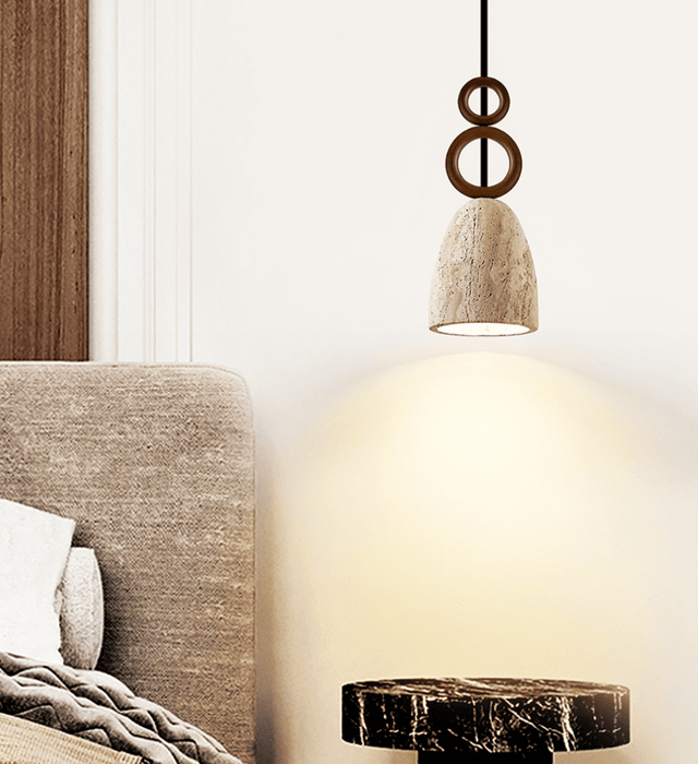 Stone Bell Rings Pendant Light - Simprolos