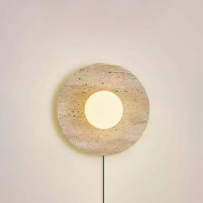 Stone Eclipse Plug - in Wall Light - Simprolos
