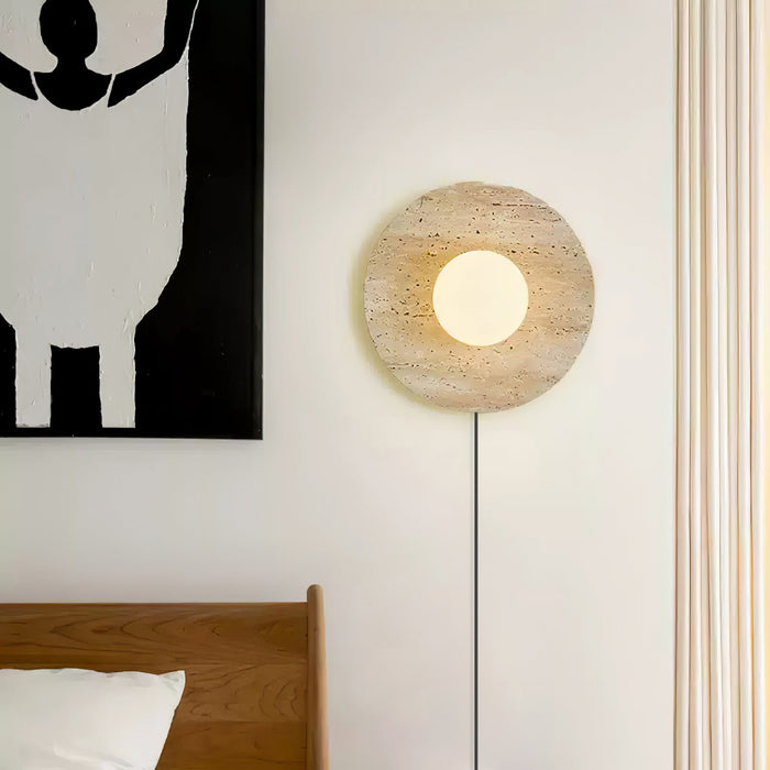 Stone Eclipse Plug - in Wall Light - Simprolos