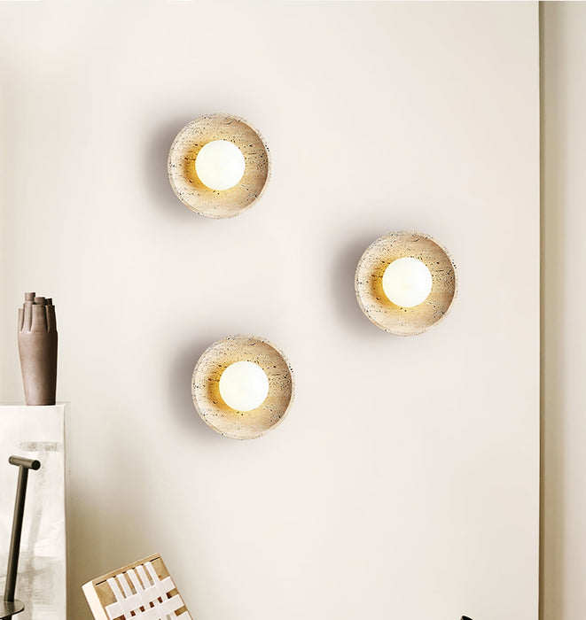 Stone Eclipse Plug - in Wall Light - Simprolos